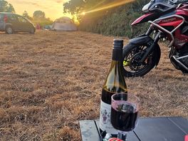 Sunset & red wine... perfect