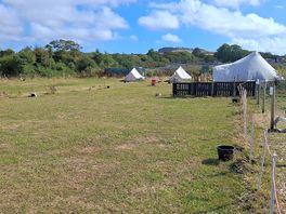 Off peak, bell tents available to book