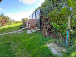 Path and steps to showers and loos.