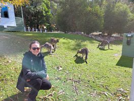 Hanging with the friendly locals!