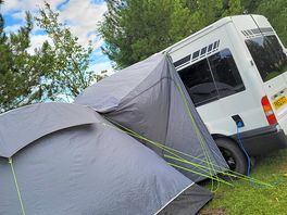 All set up at martin lane campsite ,lots of room