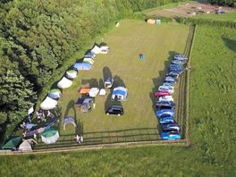 Aerial view of the site
