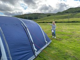 Great pitches fabulous views lovely location relaxing helpful owners very clean excellent facilities