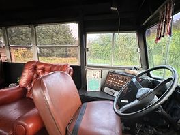 Driver’s area kept intact, very cool