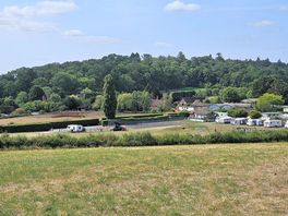 View of touring pitches