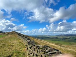 Too windy high up for us but the views up the top of the site were the best