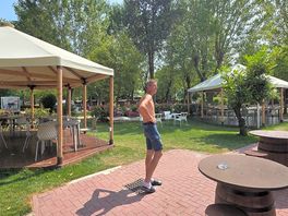 Restaurant vorplatz