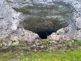 View of cave nearby