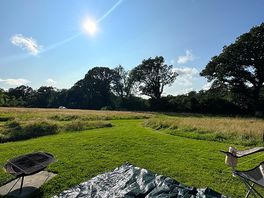 View from our pitch