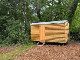Exterior of the hut