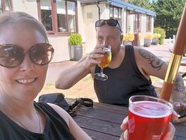 Drinks in the pepper pot pub.