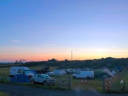Sunrise over my tent