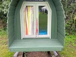 Milly micro pod. was very comfortable and surprisingly spacious.