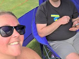 Happy campers.