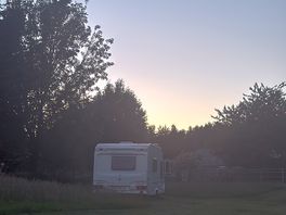 Sunset at the campsite
