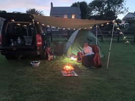 Night camp set up