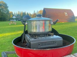 Bbq- you need to bring your own coal.