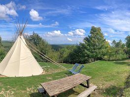 View from the tipi