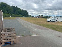 Main field and toilets