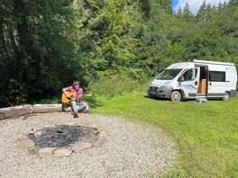Looking in the other direction with fire pit