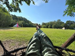 Chill on the swings