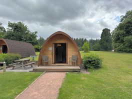 Exterior of the pod