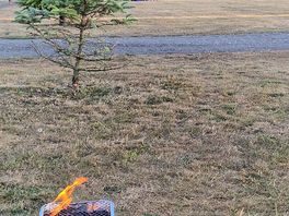 Bbq at pitch