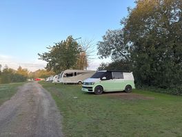 Lake and van
