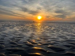 Sunset on the beach