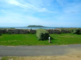 Pitches with sea views