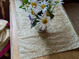 Fresh flowers on our arrival