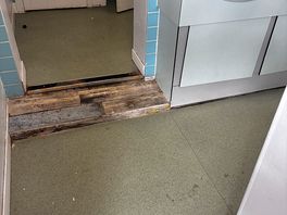 Dirty washroom