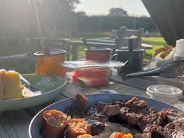 Bbq dinner - source some local butcher with very nice steak and sausages.