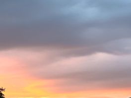 Pink skies on night one