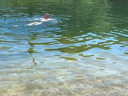 Swimming in the ardeche