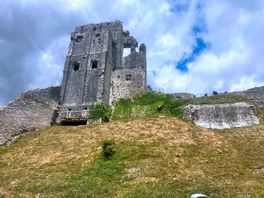 Corfe castle. £15 per adult to enter but worth the cost!!