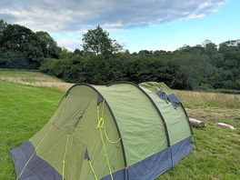 Pitched up