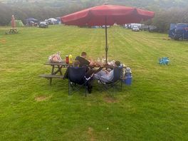 View from tent