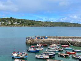 Coverack hafen