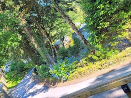 View from caravan