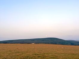 View across the hills