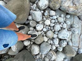 Beautiful stones on lantwit beach