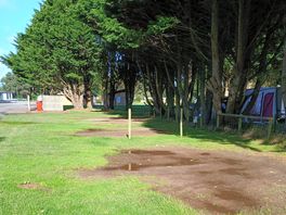 Very water loged pitches