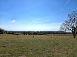 The view approaching the farm.