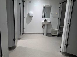Clean bathrooms