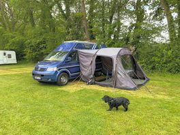 all set up, and ready for a walk