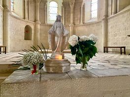 The church in the town centre is both stunning and humbling