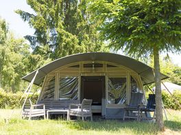 Rental tent exterior