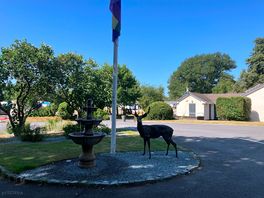 Beautiful campsite entrance!!