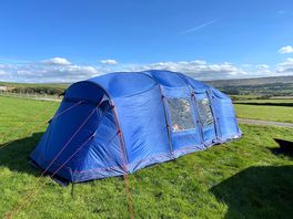 Tent up